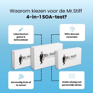 SOA test 4 in 1 – Inclusief Medische Nazorg