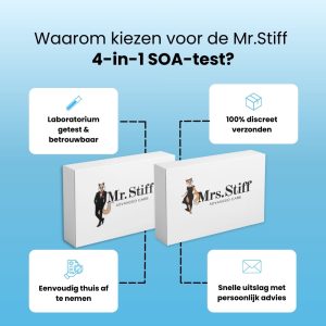 SOA test 4 in 1 – Inclusief Medische Nazorg